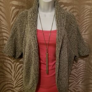 EXPRESS gray tweed sweater